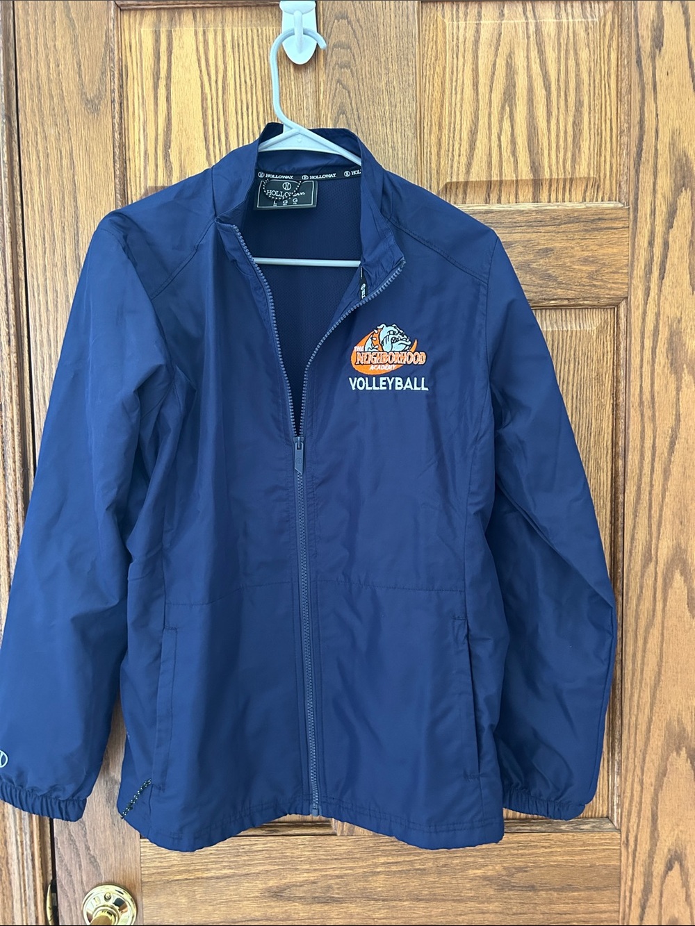 Holloway Navy Blue Volleyball Windbreaker Jacket